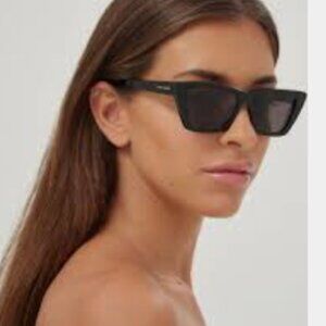 Saint Laurent Mica Cat Eye Sunglasses